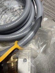 Natural Gas Conversion Kit 12ft 1/2” Quick Connect Hose CSA Certified + 6 Burner