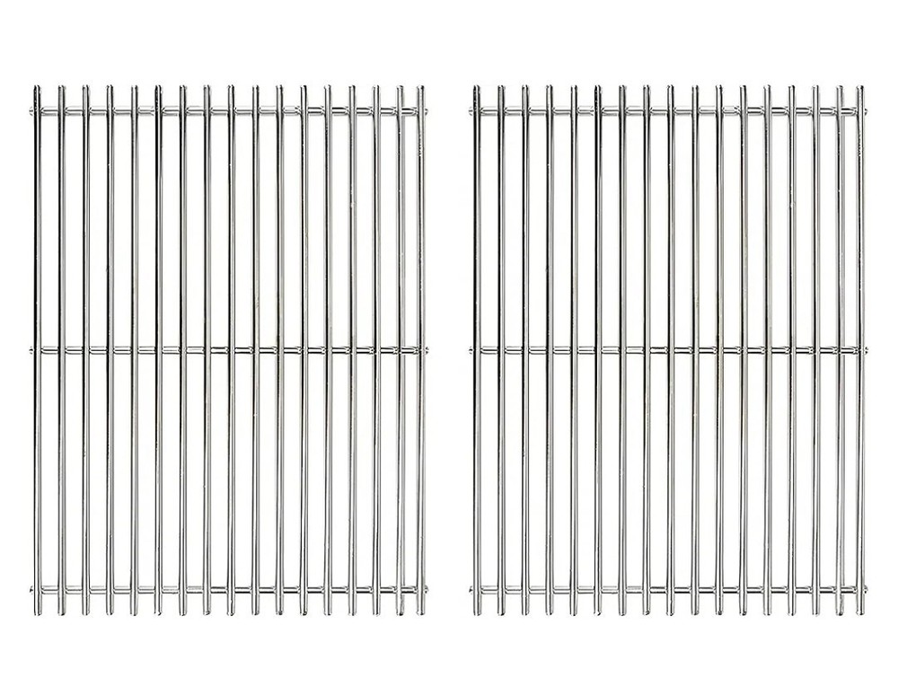 CANDANA 304 Stainless Steel Cooking Grates 7524 7528 (19.5 x 12.9 x 0.6)