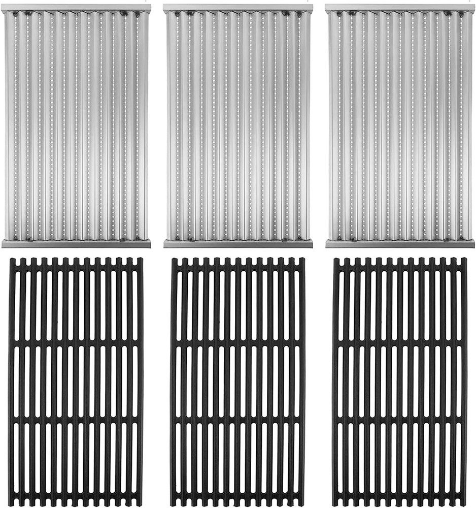 17×9.5 Grill Grates Emitter Plate Kit for Charbroil TRU-Infrared Replacement
