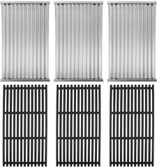 17×9.5 Grill Grates Emitter Plate Kit for Charbroil TRU-Infrared Replacement