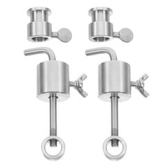 2 Pcs Bbq Rotisserie Grill Rack Spit Balance Weight Electric Rod