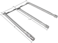 Grates Burners Flavorizer Bars for Weber Spirit I & II 300 310 320 330 7636 7638