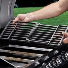 Master Forge 19.5-in x 7.75-in Rectangle Cast iron Grilling grate Expandable NEW