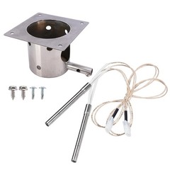 Fire Pot Burn Pot and Hot Rod Ignitor Kit, Heavy Duty Steel Fire Burn Pot wit…