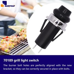 70189 Grill Accent Light Switch Fits for Weber Summit Series Grills Light Fit…