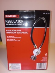 Universal Propane Replacement Regulator w/ Hose(Tested.Works.No Leaks.Open Box)