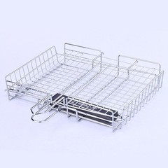 Fish Grilling Basket with Even Heat Distribution for Delicious Results
