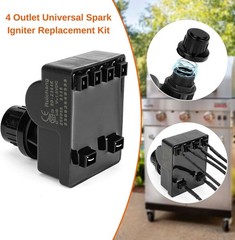 4 Outlet Universal Spark Igniter Replacement Kit for Charbroil, Grill Igniter…