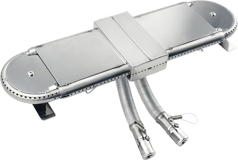 KA894 Universal Grill Replacement BBQ Adjustable Bar Burner Oblong Tube Burner f