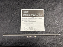 Genuine Weber 10409 Burner Tube Kit Spirit E-310 OEM Side Control Open Box