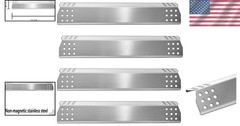 Heavy Duty BBQ Gas Grill Heat Tent Replacement – Set of 4 Stainless Steel Parts