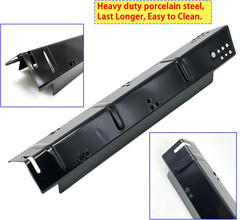 DP146 Heat Plates for Dyna-Glo DGH450CRP 4-Burner Grill, Porcelain Steel, 4-Pack