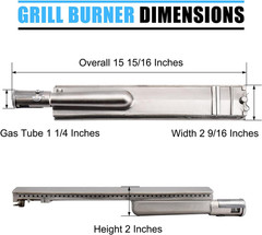 Grill Parts for Jenn-Air 720-0061-LP 720-0099-NG 720-0100-NG 720-0171, 3 Pack He