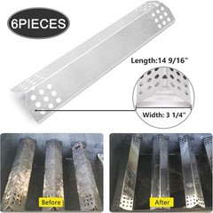 Heat Plate for Nexgrill 720-0896B 720-0896C 720-0896E Deluxe 6 Burner Gas Grill