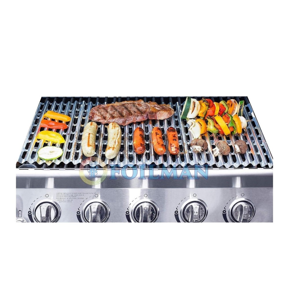 Clean Grill Bbq Disposable Aluminum Liners | 12 X 20 Inch/disposable Grill Grate