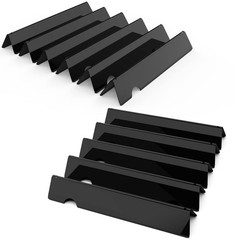 11 Pcs Flavorizer Bars & Heat Plates for Genesis II 600 Series Gas Grills, 17