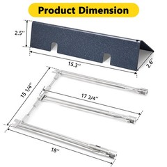 Grill Parts for Weber Spirit & Spirit II 300 Series, Spirit E310 E320 E330 S3…