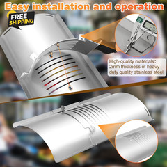 Flame Broiler Kit for Pit Boss Pellet Grill PB1150 PB1100 PB1000 PB1600