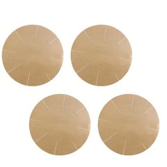 4 Round Reusable Baking Liners PTFE Non-Stick Dishwasher Safe