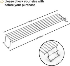7641 Grill Warming Rack for Weber Spirit E310, S310,E320, E330, S310, S320, S330
