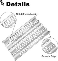 18″ Grill Heat Shield Radiant Tray for DCS 27DBQR BGB30 BGB36 BGB48 Gas Grills