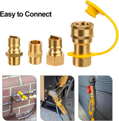 1/2 Natural Gas Quick Connect, Natural Gas Quick Connect Fittings for LP/NG Appl