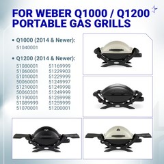 Csa Certified Bluestars 64866 Weber Gas Grill – Fit Q1000 Q1200 Control