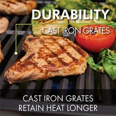 Cooking Grates for Monument Grills 24367 35633 17842, Cast Iron Grates for Dy…