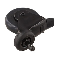 Lockable Caster Wheel for Outdoor BBQ Grill with 360 Degree Swivel Feature