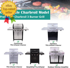 Emitter Plates for Charbroil Grill 463242515, 463367016, 463242516, 466242515, 4
