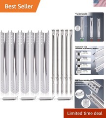 Stainless Steel Burners & Heat Plates for Char-Broil Performance 5 Burner Grill