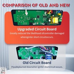 Trapezoid Digital Control Board Replacement Part for Pit Boss Copper Series Wood
