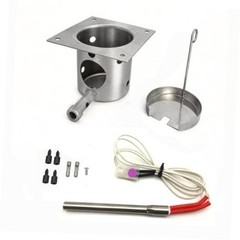 Replacements for Pit Boss Treager Pellets Grill/Smoker Parts (2, silver
