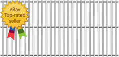 13 1/4″ X 24″ Stainless Steel Grill Cooking Grate Replacement for Broilmaster P3