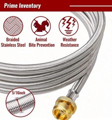 3ft Propane Regulator Hose Replacement For Mr. Heater Big Buddy Indoor Outdoor
