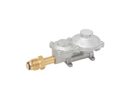 Propane Gas RV Regulator with POL Valve Connection 2-Stage