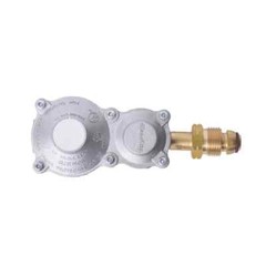 Propane Gas RV Regulator with POL Valve Connection 2-Stage