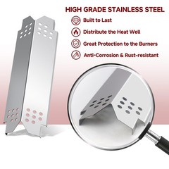 Grill Heat Plates Replacement Parts for Home Depot Nexgrill 720-0830H, 5 Burn…