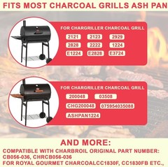 Royal Gourmet CC1830F Charcoal Grill Stainless Steel Parts
