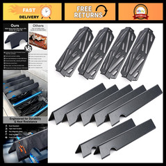 17” Porcelain Steel Flavorizer Bars for Genesis II E-410 S-410 LX E-440 S-440 Gr