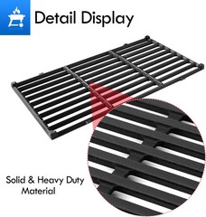 7637 Grill Grates Replacement Parts for Weber Spirit E210 E-215 E-220 S-210 S-21