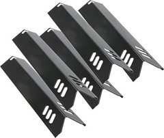 5 Pack Grill Replacement Part Porcelain Steel Heat Plates for Backyard Dyna-glo