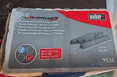 Genuine Weber Porcelain-Enameled Flavorizer Grill Bars Spirit 300 Series 7536