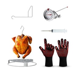 Deluxe Stainless Steel Turkey Fryer Accessories Kit – Turkey Deep Fryer Stand…