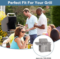 Grill Parts for Jenn Air 720-0336 7200336 Gas Grills, Grill Grates & Grill Burne