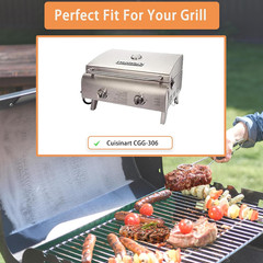Cooking Grate Replacement for Cuisinart CGG-306, Stainless Steel Grill Grid Grat