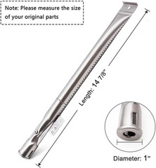 Stainless Steel Grill Burner Tubes Replacement for Nexgrill 720-0830H, 720-07…