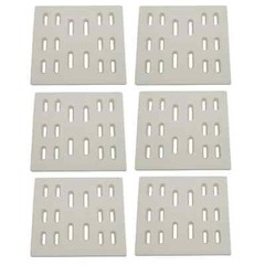 Ceramic Flame Tamer Parts For MemberS Mark Sams Turbo Gas Grill 6-Pack