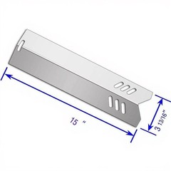 Enamel Heat Plate Set 3 pcs for Uniflame For gas Grills DGF510SBP GBC1440WRSB C
