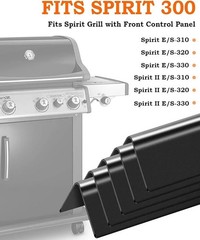 7636 Flavorizer Bars 15.3 Inch for Weber Spirit Grill Parts Spirit 300 & GS4 Spi